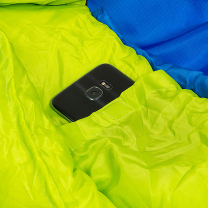 Sleeping bag Highlander Serenity 250/-4°C Blue Left (SB185-BL) 