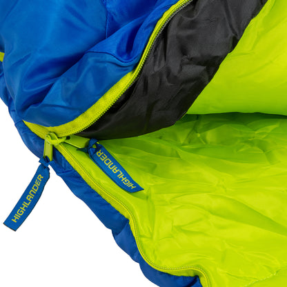 Sleeping bag Highlander Serenity 250/-4°C Blue Left (SB185-BL) 