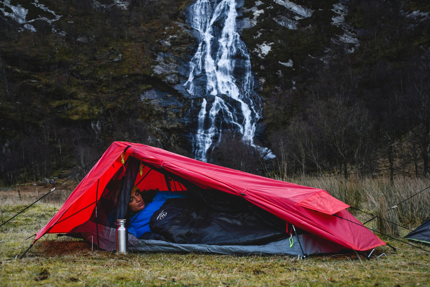 Sleeping bag Highlander Serenity 350/-7°C Charcoal Left (SB186-CH) 