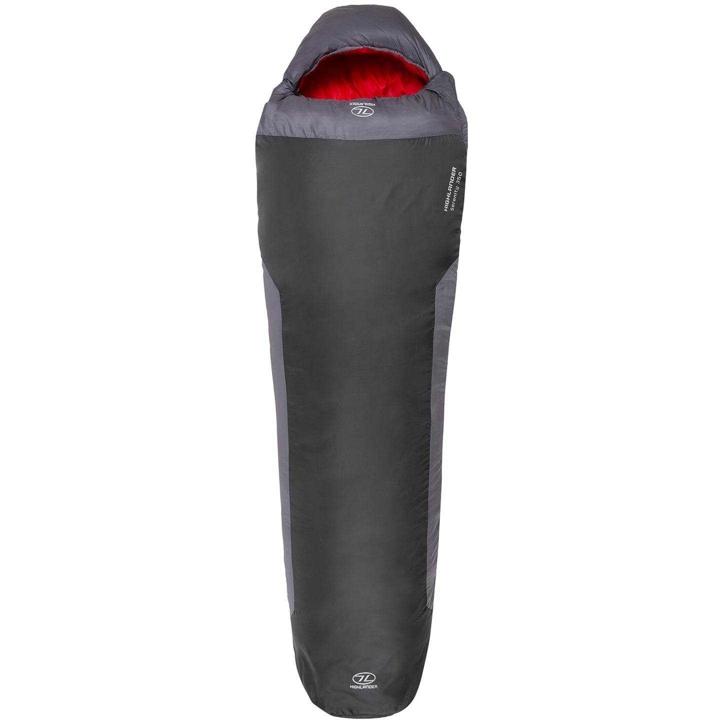 Sleeping bag Highlander Serenity 350/-7°C Charcoal Left (SB186-CH) 