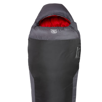 Sleeping bag Highlander Serenity 350/-7°C Charcoal Left (SB186-CH) 
