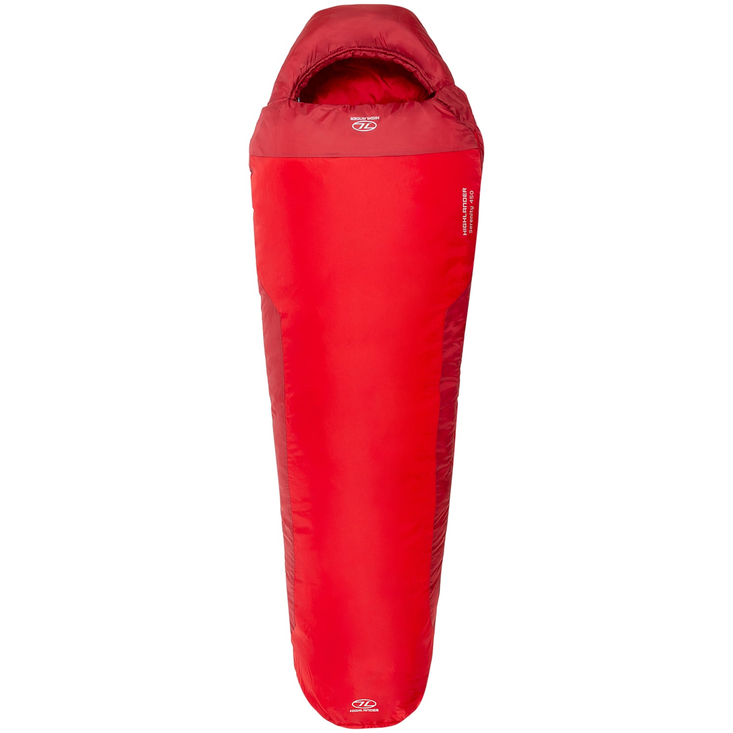 Sleeping bag Highlander Serenity 450/-10°C Red Left (SB187-RD)