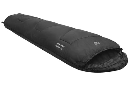 Спальний мішок Highlander Sleepline 250 Mummy/+5°C Charcoal Left (SB035-CH)
