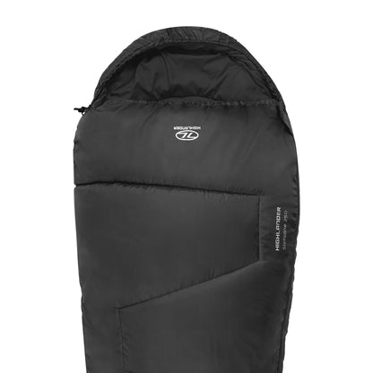 Sleeping bag Highlander Sleepline 250 Mummy/+5°C Charcoal Left (SB035-CH)