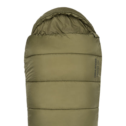Sleeping bag Highlander Trooper 250/+5°C Ranger Green Left (SB252-RG)