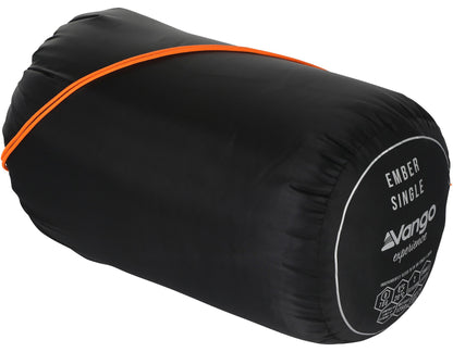 Sleeping bag Vango Ember Single/+4°C Black Left (SBQEMBER B05TJ8)