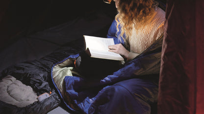 Sleeping bag Easy Camp Cosmos/+8°C Blue Left (240149)