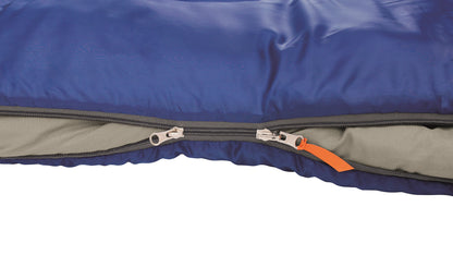 Sleeping bag Easy Camp Cosmos/+8°C Blue Left (240149)