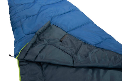 Sleeping bag High Peak Action 250/+5°C Blue/Dark Blue Left (20086)