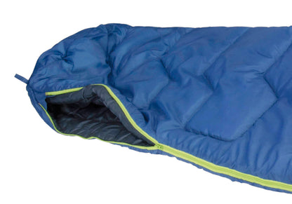 Sleeping bag High Peak Action 250/+5°C Blue/Dark Blue Left (20086)