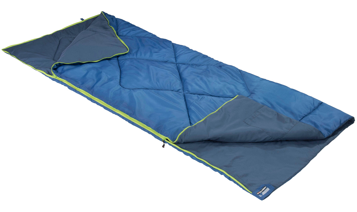 Sleeping bag High Peak Ceduna/+14°C Blue/Dark Blue Left (20030)