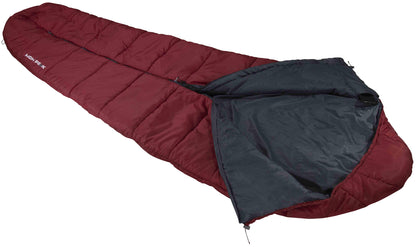 Sleeping bag High Peak Century 300/+2°C Dark Red/Grey Center (23227)