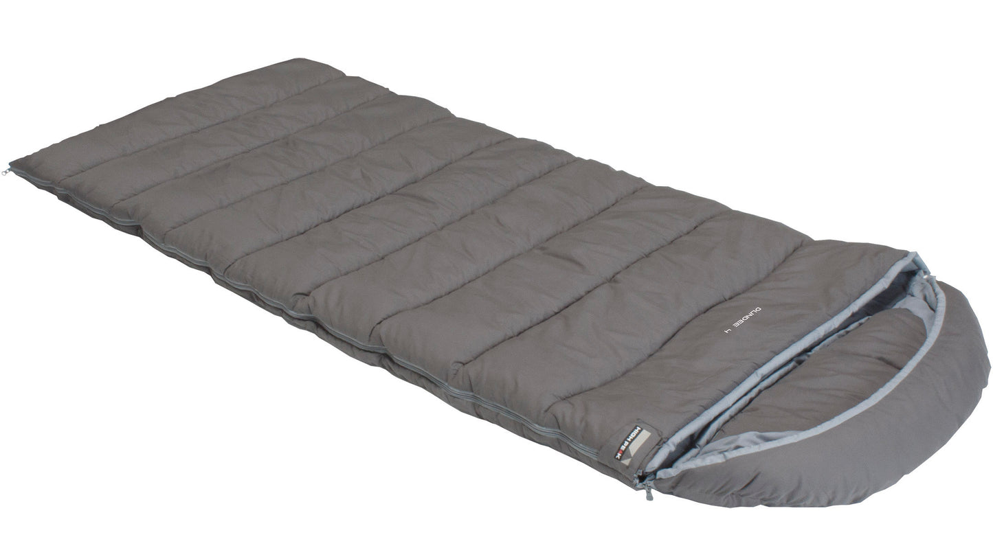 Спальний мішок High Peak Dundee 4/+4°C Grey/Light Grey Left (21238)
