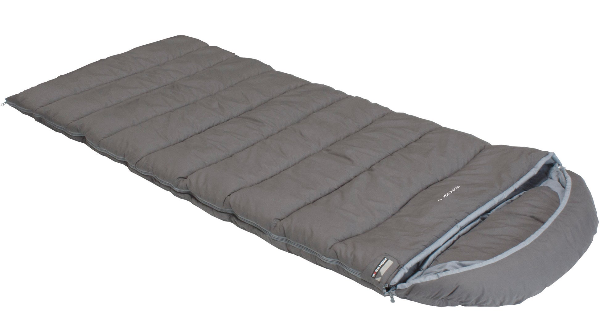 Спальний мішок High Peak Dundee 4/+4°C Grey/Light Grey Left (21238)