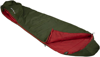 Sleeping bag High Peak Lite Pak 1200/+6°C Green/Red Left (23263)