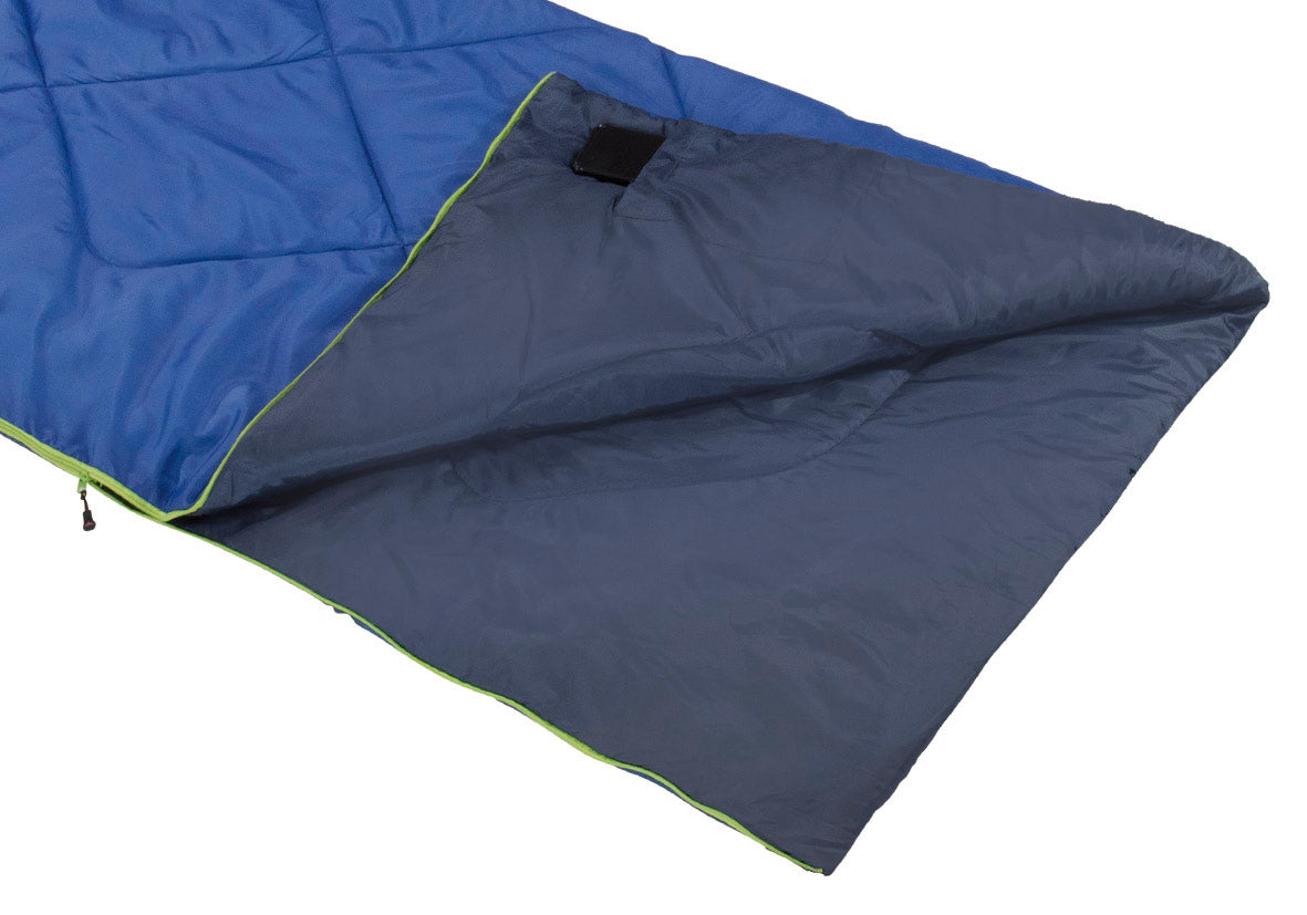 Sleeping bag High Peak Ranger/+18°C Blue/Dark Blue Left (20034)