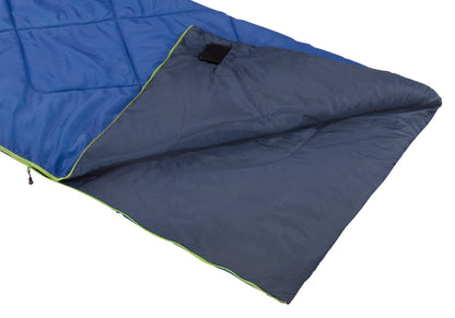Sleeping bag High Peak Ranger/+18°C Blue/Dark Blue Left (20034)