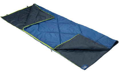 Sleeping bag High Peak Ranger/+18°C Blue/Dark Blue Left (20034)