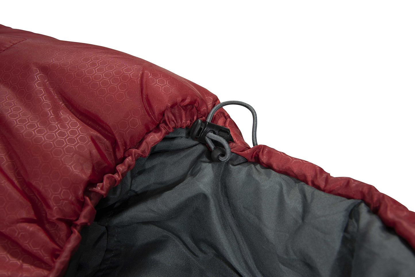 Sleeping bag High Peak Redwood/-3°C Dark Red/Grey Left (23085)