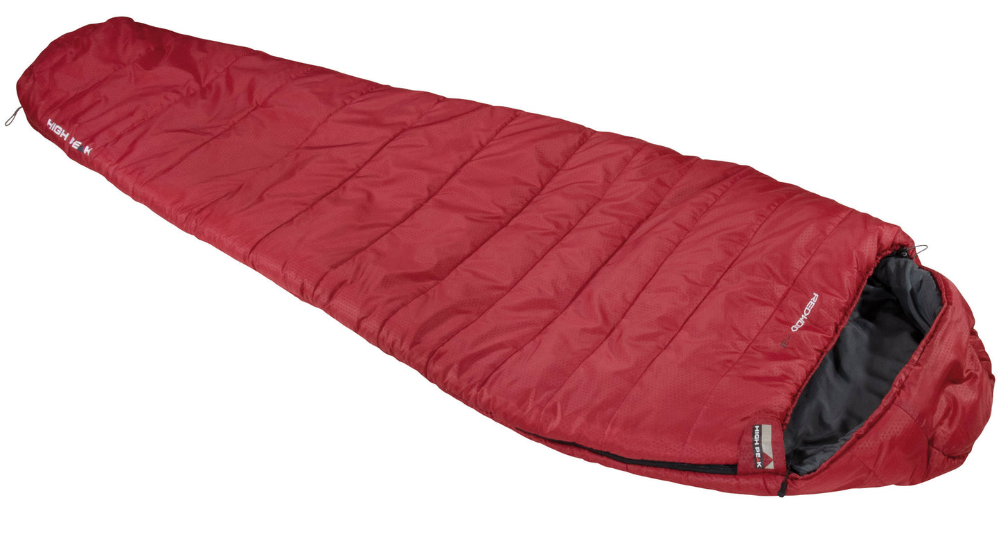 Спальний мішок High Peak Redwood/-3°C Dark Red/Grey Left (23085)