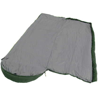 Sleeping bag Outwell Canella Supreme/-1°C Forest Green Left (230359)