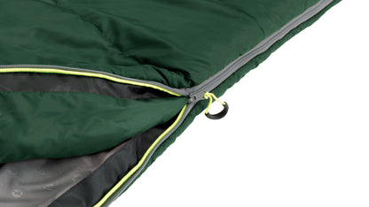 Sleeping bag Outwell Canella Supreme/-1°C Forest Green Left (230359)