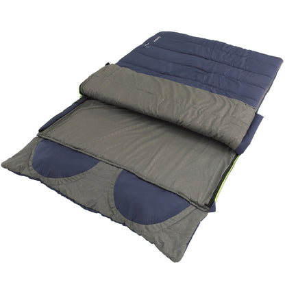 Sleeping bag Outwell Contour Lux Double Reversible/-5°C Imperial Blue (230297)