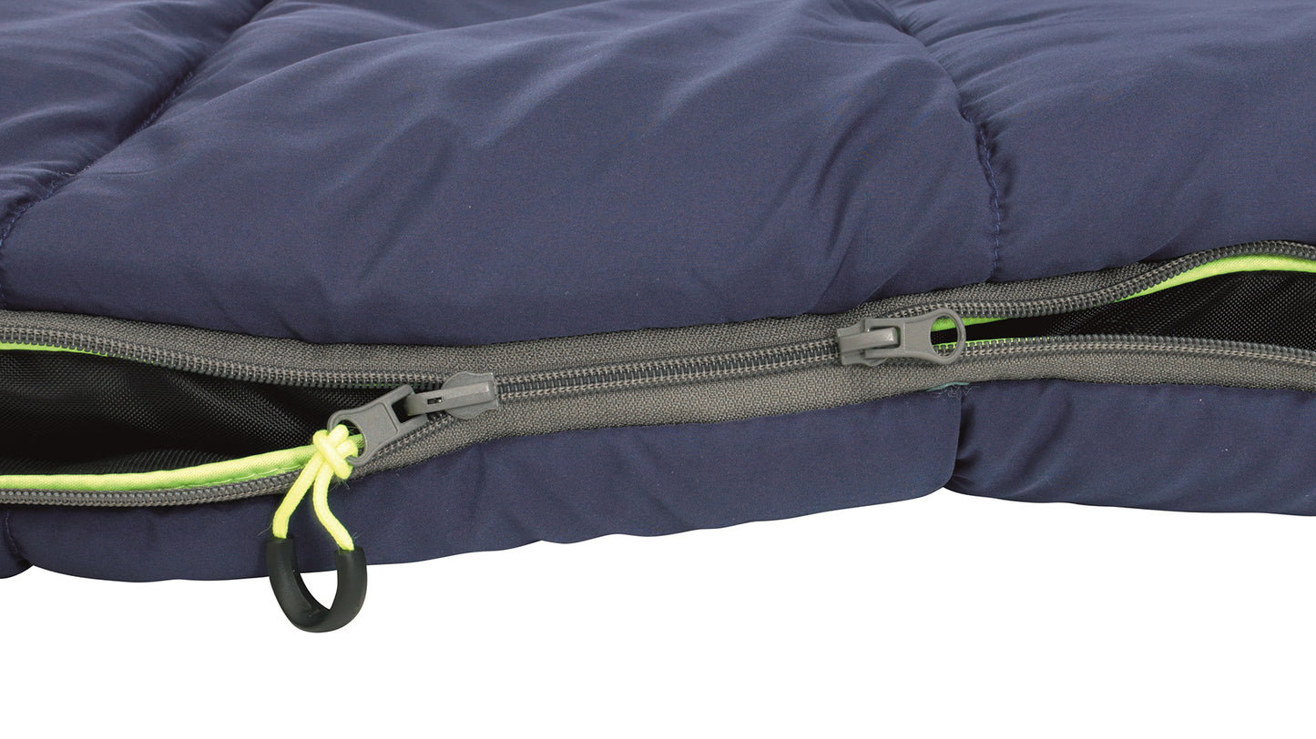 Sleeping bag Outwell Contour Lux Double Reversible/-5°C Imperial Blue (230297)