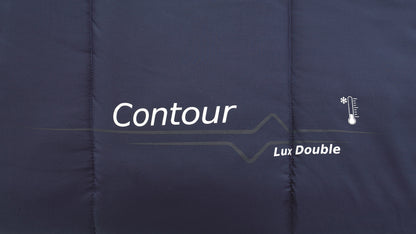 Sleeping bag Outwell Contour Lux Double Reversible/-5°C Imperial Blue (230297)