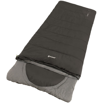 Sleeping bag Outwell Contour Reversible/+2°C Midnight Black Left (230365)