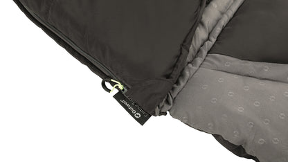 Sleeping bag Outwell Contour Reversible/+2°C Midnight Black Left (230365)