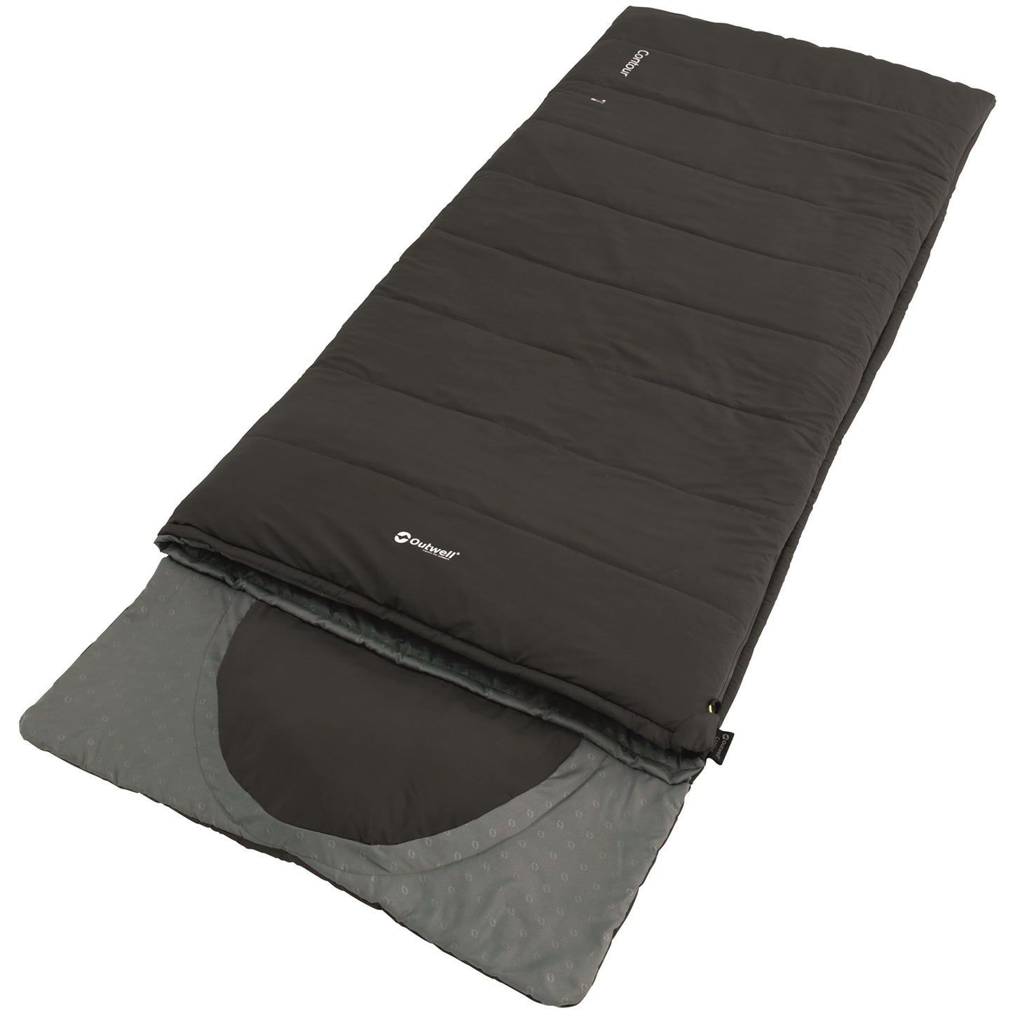 Sleeping bag Outwell Contour Reversible/+2°C Midnight Black Right (230382)