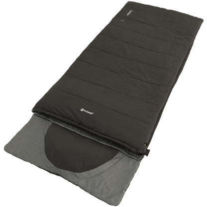 Sleeping bag Outwell Contour Reversible/+2°C Midnight Black Right (230382)