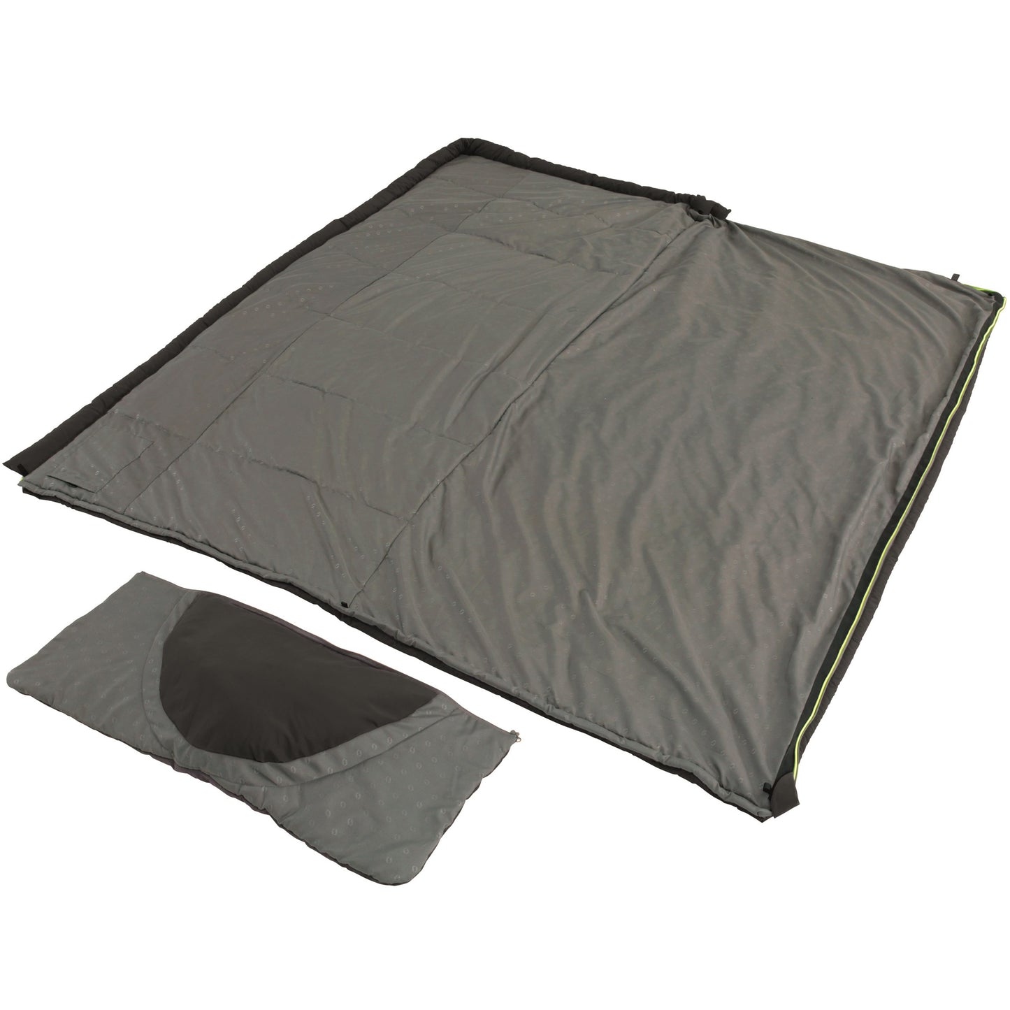 Sleeping bag Outwell Contour Reversible/+2°C Midnight Black Right (230382)
