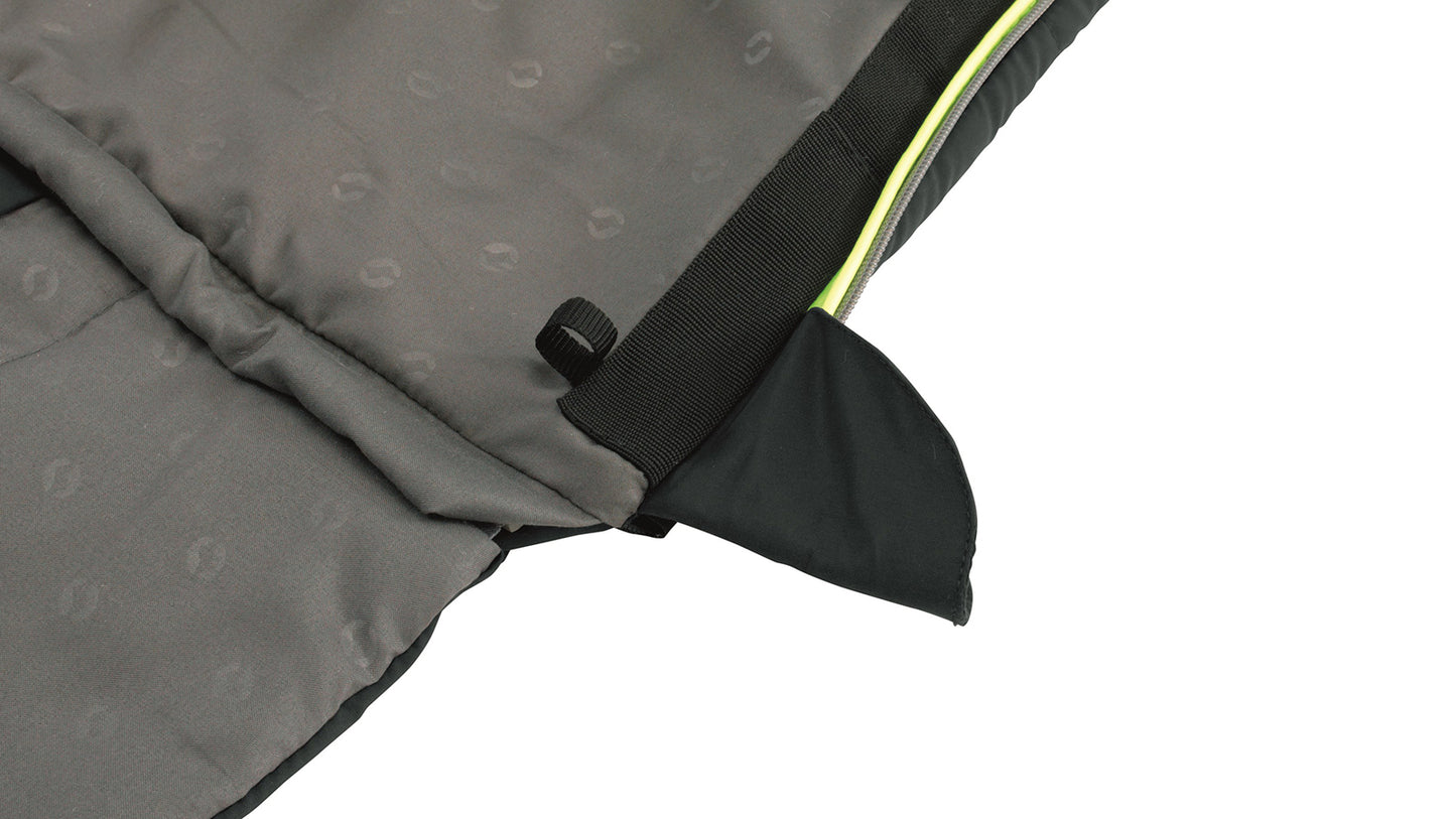 Sleeping bag Outwell Contour Reversible/+2°C Midnight Black Right (230382)