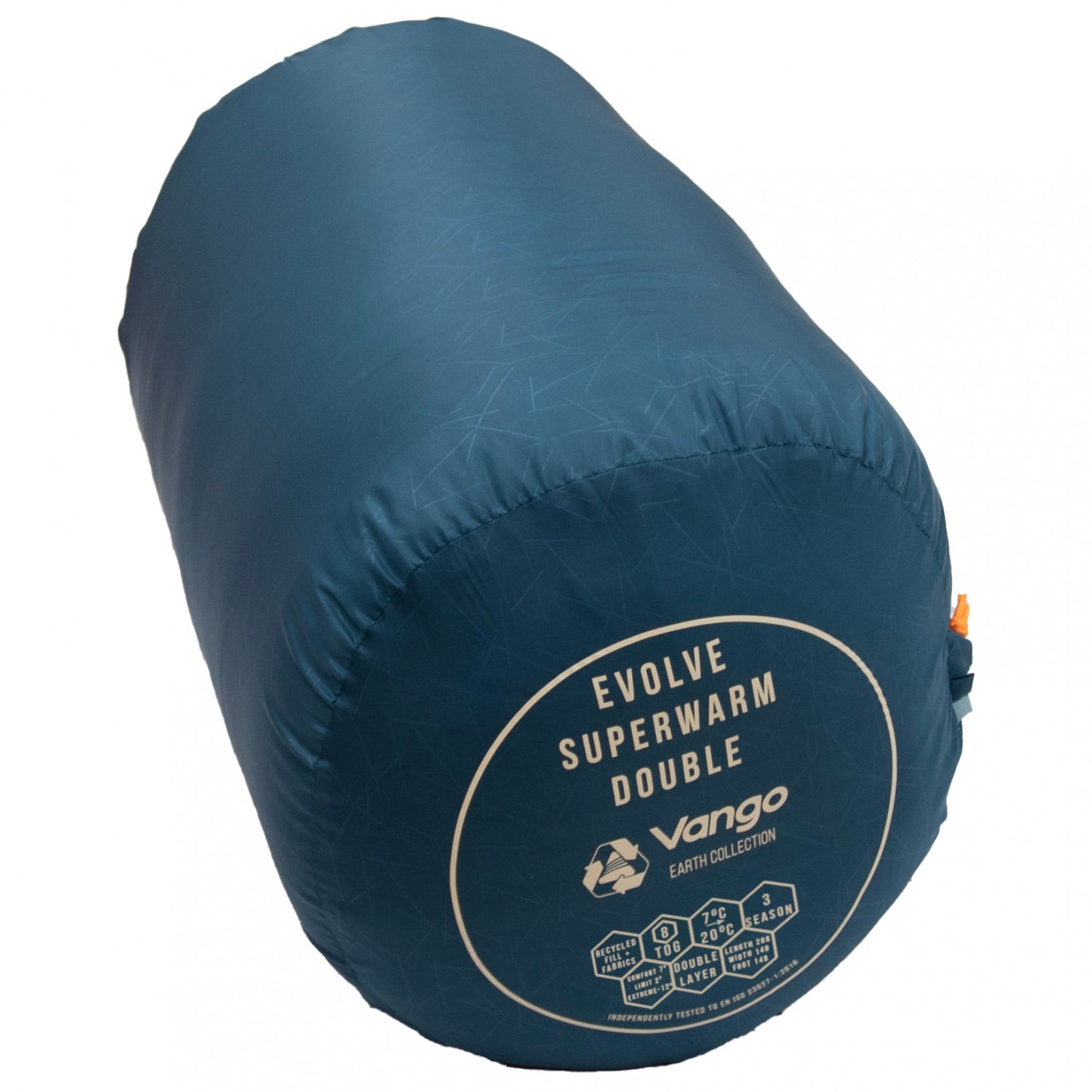 Sleeping bag Vango Evolve Superwarm Double/+2°C Moroccan Blue Twin (SBREVOLVEM23S68)
