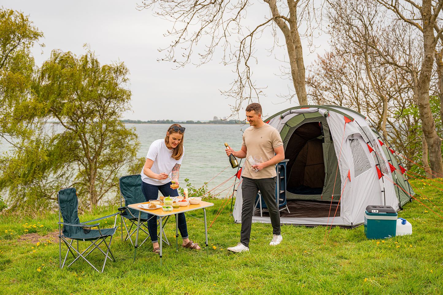 Folding table Easy Camp Menton M Brown (540029)