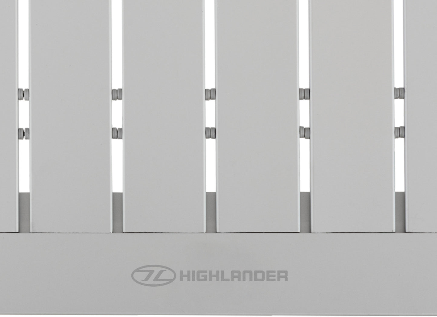 Highlander Aluminum Slat Folding Table Small Silver (FUR073)