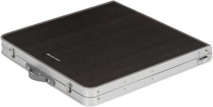 Highlander Compact Folding Table Double Gray (FUR077-GY)