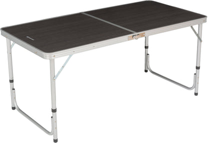 Highlander Compact Folding Table Double Gray (FUR077-GY)