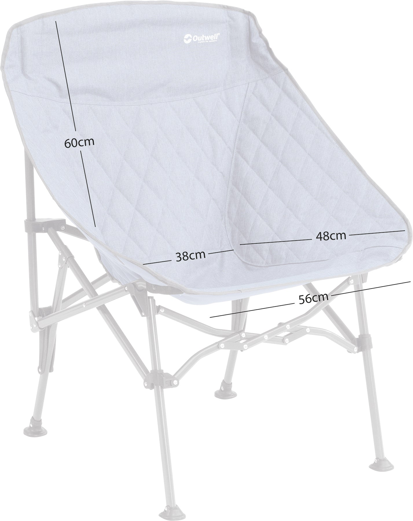 Folding frame Outwell Strangford Blue (470406)