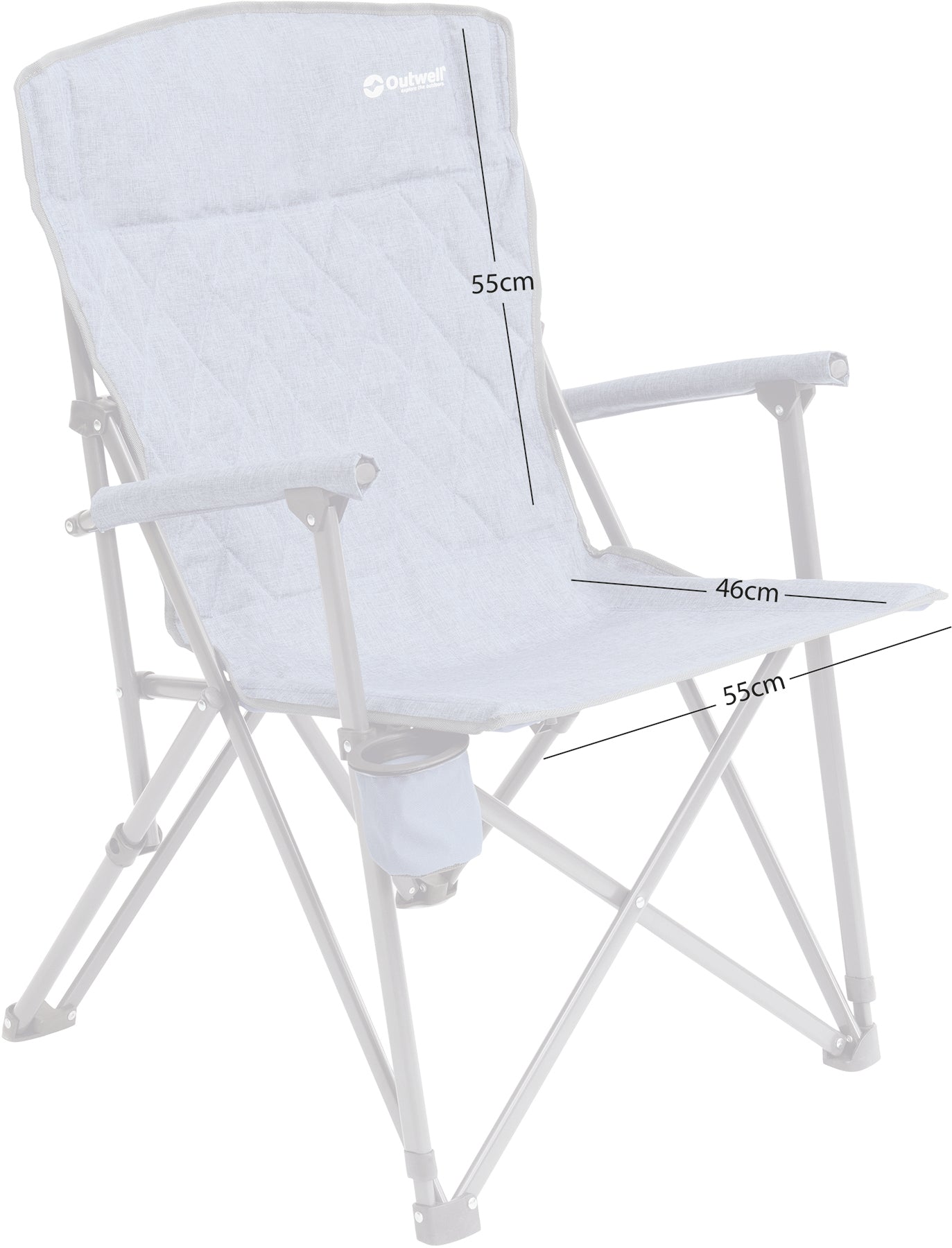 Folding frame Outwell Derwent Blue (470312)