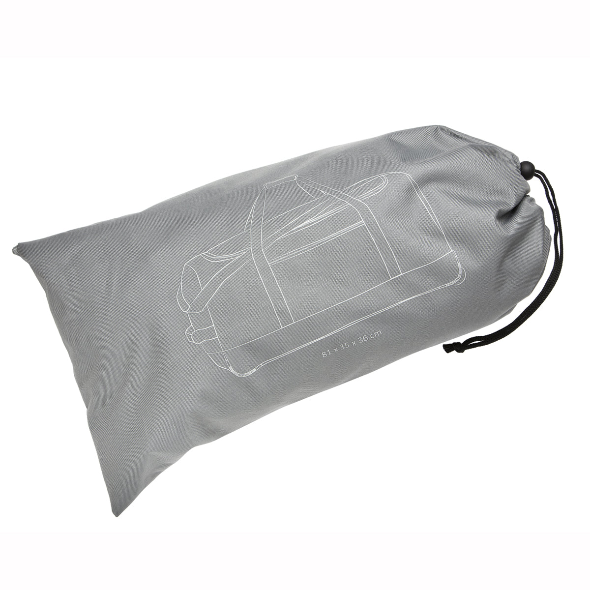 Travel bag on wheels TravelZ Wheelbag 100 Liter Gray (603092)