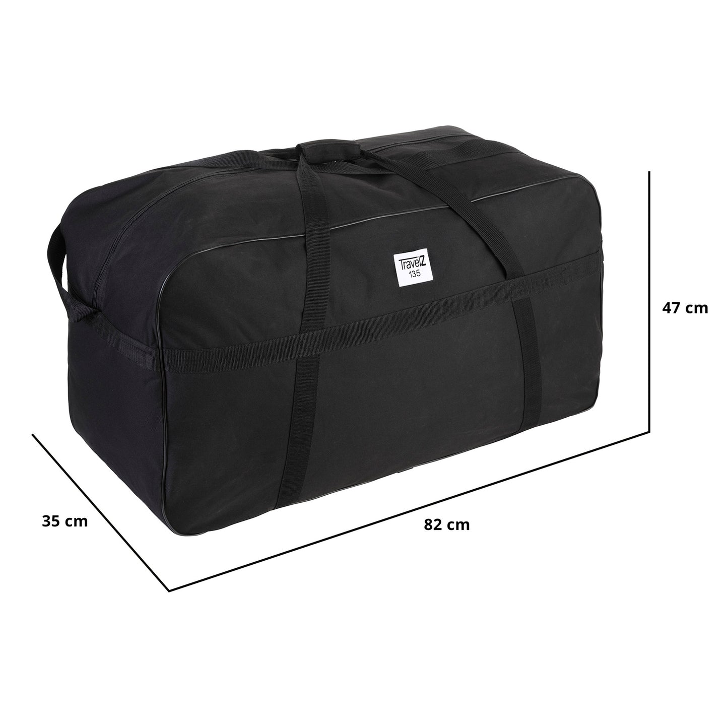 Travel bag TravelZ Bag 135 liter Black (604346)