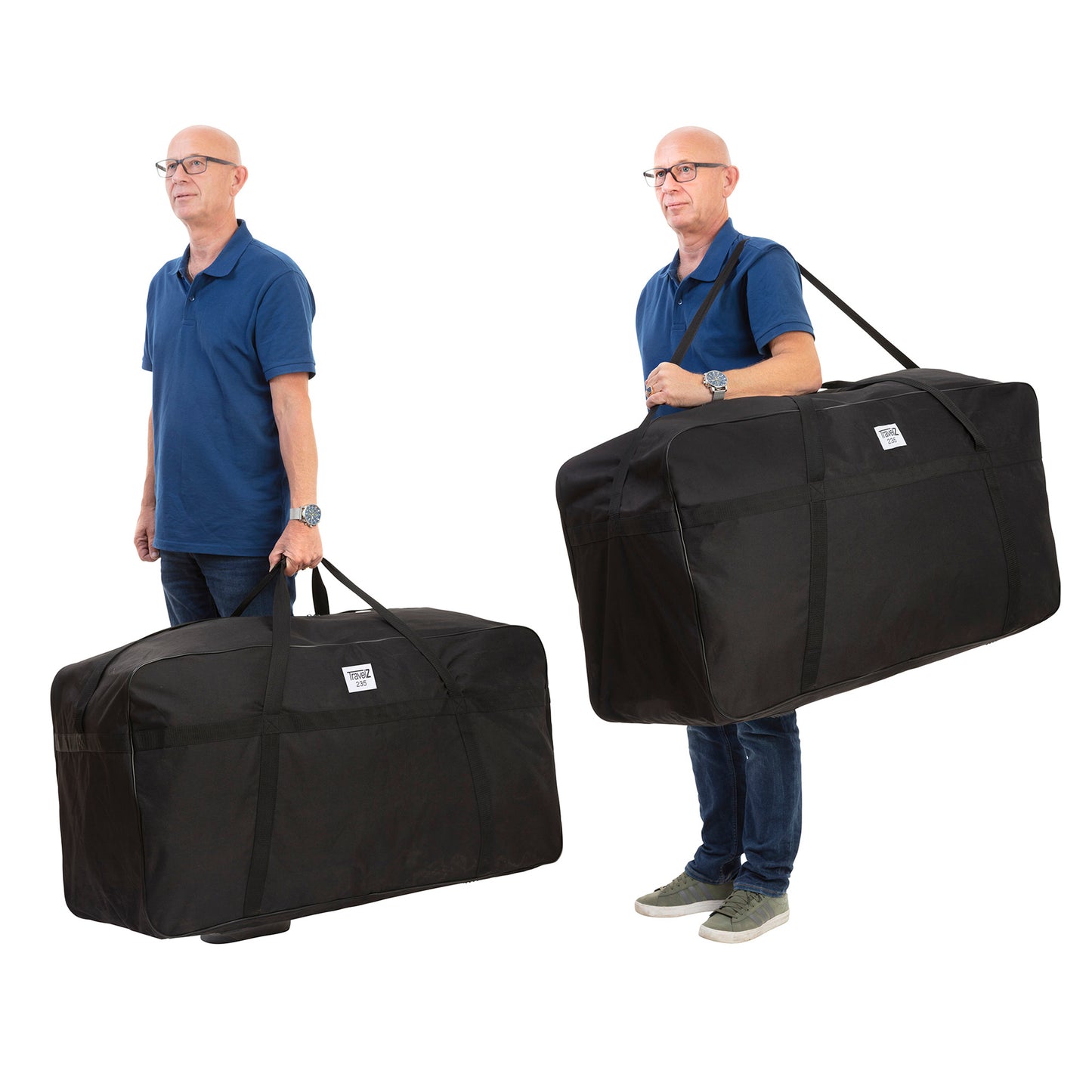 Travel bag TravelZ Bag 235 liter Black (604348)
