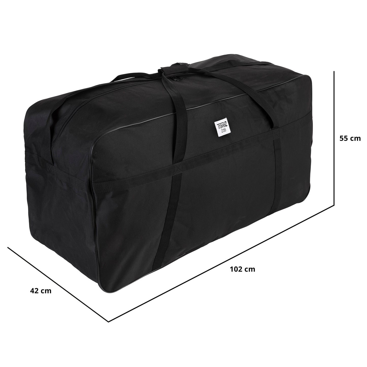 Travel bag TravelZ Bag 235 liter Black (604348)