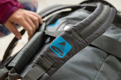 Travel bag Vango Cargo 60 Carbide Grey/Volt Blue (RUNCARGO G38065)