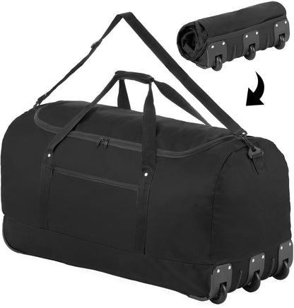Travel bag on wheels TravelZ Wheelbag 100 Liter Black (603091)