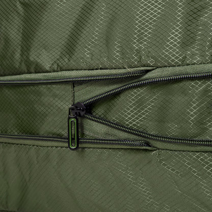 Travel bag on wheels TravelZ Wheelbag Doubleloader foldable green 80(95)L (603097)