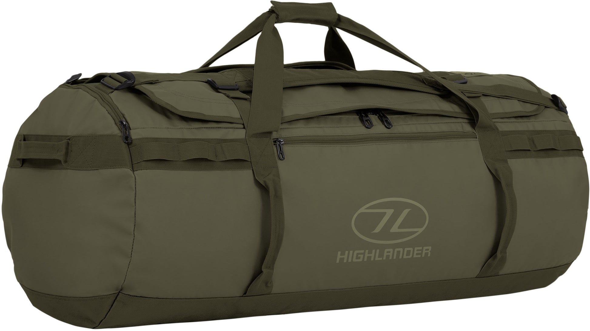Сумка дорожня водозахисна Highlander Storm 120L Olive (DB125-OG)